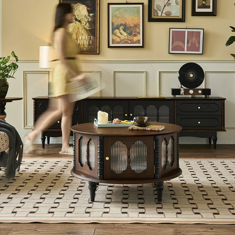 アッシュ材ガラス製センターテーブル|おしゃれなデザインでリビングを彩る! hsysg-4984