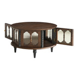 アッシュ材ガラス製センターテーブル|おしゃれなデザインでリビングを彩る! hsysg-4984