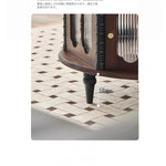 アッシュ材ガラス製センターテーブル|おしゃれなデザインでリビングを彩る! hsysg-4984