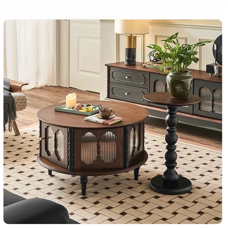 アッシュ材ガラス製センターテーブル|おしゃれなデザインでリビングを彩る! hsysg-4984