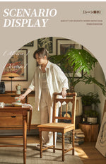 アッシュ材ラタン製のナチュラルデザインチェア|心地よい座り心地と上品な雰囲気を演出 hsysg-4986