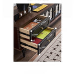 アッシュ材とガラスのシックなテレビ台 | モダンな収納とスタイリッシュなデザイン hsysg-4989