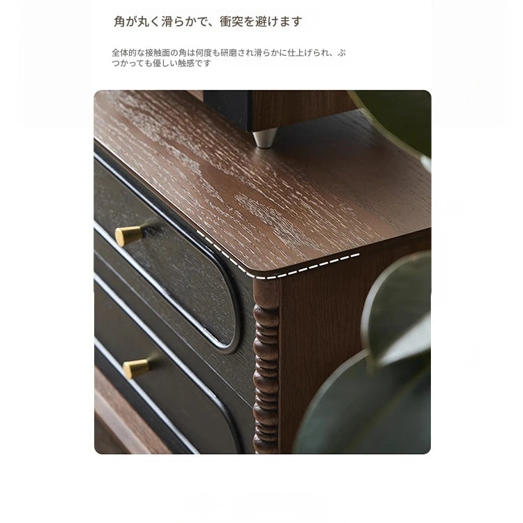 アッシュ材とガラスのシックなテレビ台 | モダンな収納とスタイリッシュなデザイン hsysg-4989