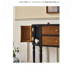 アッシュ材を使用したスタイリッシュなキャビネット - 収納力抜群でインテリアを彩るデザイン hsysg-4991