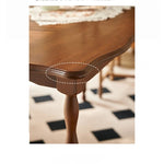 アッシュ材のクラシックデザインテーブル|エレガントなダイニングスタイルを演出するインテリア家具 hsysg-4993