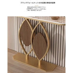 イタリアンスタイル玄関コンソール セラミック天板のエントランステーブル シンプル収納棚 モダンでラグジュアリーなリビング壁付けテーブル htlty-3549