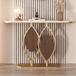 イタリアンスタイル玄関コンソール セラミック天板のエントランステーブル シンプル収納棚 モダンでラグジュアリーなリビング壁付けテーブル htlty-3549