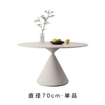 ホワイトマット岩板 2人掛け ラウンドダイニングテーブル チェアセット 小スペース向け モダン ブラック ホワイト シンプル クリーム風デザインhtt-3531