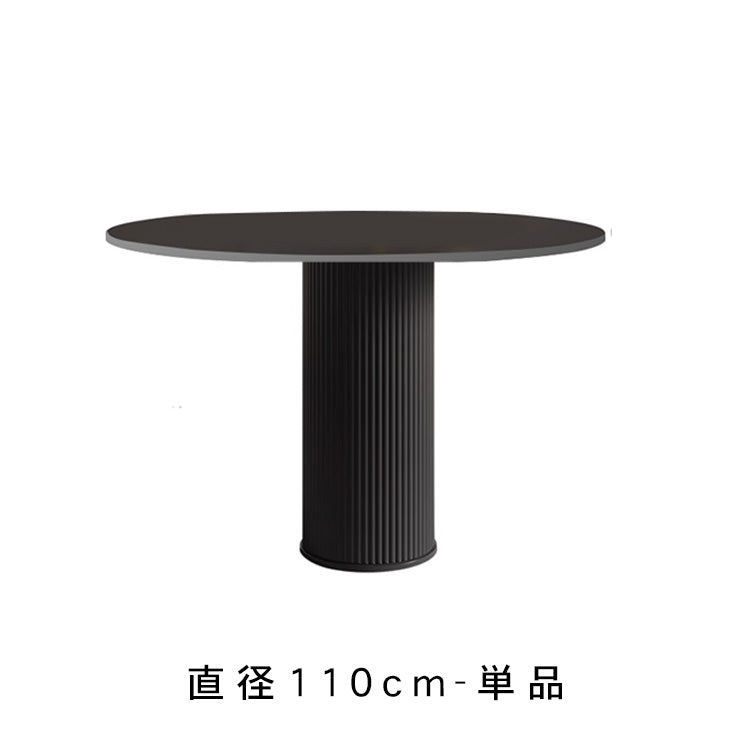 ラウンドダイニングテーブル 円形 セラミック天板 80cm 90cm 100cm 高級 おしゃれ 食卓テーブル カフェテーブル 二人用 四人掛け 六人用 htt -3535