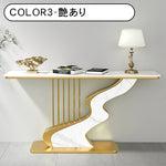 セラミック天板玄関コンソールテーブル モダンラグジュアリー シンプルアート風壁付け装飾キャビネット htt-3537