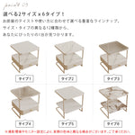 クリームスタイル ソファサイドテーブル セラミック天板 小型スクエア 北欧ミニマル ベッドサイド&リビング用 ライトラグジュアリー感 htt-3849