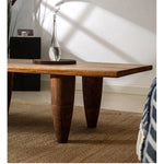 無垢材スギのセンターテーブル タケノコ型脚 自然美と高級感を演出 hty-2056