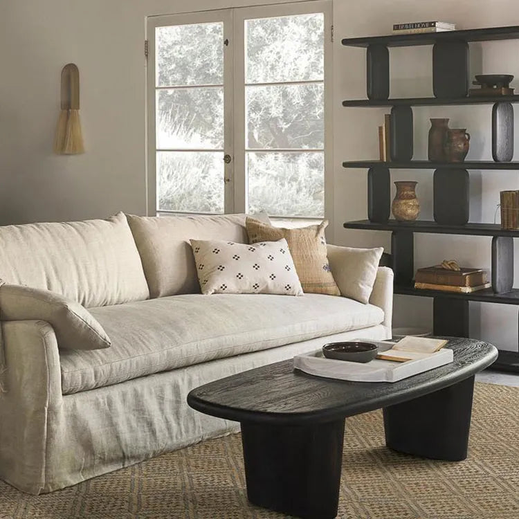 モダンデザインのパイン材センターテーブル|リビングにぴったりのシンプルでスタイリッシュな家具 hty-2057