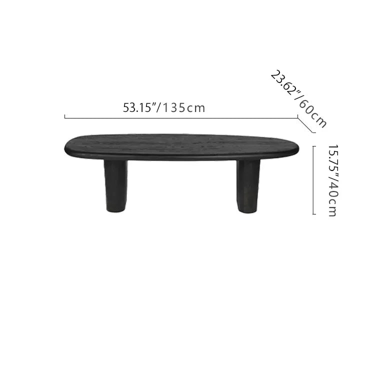 モダンデザインのパイン材センターテーブル|リビングにぴったりのシンプルでスタイリッシュな家具 hty-2057