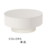 センターテーブル おしゃれ セラミック天板 金属台座 引き出し収納付き ネストテーブル 2点セット 大小セット 大テーブル直径70cm 80cm 小テーブル直径50cm モダン リビング用 来客対応 htyjj-6570