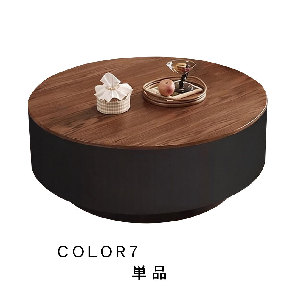 センターテーブル おしゃれ セラミック天板 金属台座 引き出し収納付き ネストテーブル 2点セット 大小セット 大テーブル直径70cm 80cm 小テーブル直径50cm モダン リビング用 来客対応 htyjj-6570