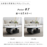 マイクロクリスタルストーン天板センターテーブルセットリビングを彩るオーバルローテーブル+サイドテーブルのモダンスタイル htyjj-6574