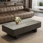 セラミック天板のモダンセンターテーブルリビングを上質に彩る高級ローテーブル htyjj-6589