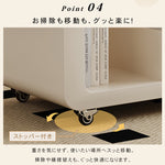 北欧風リビングテーブル 高級感あるマーブル調天板&収納スペース付き htyjj-6605-2