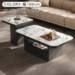 マイクロクリスタルストーン天板のモダンセンターテーブルリビングを彩る高級ローテーブルデザイン htyjj-6624