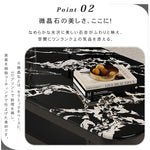 マイクロクリスタルストーン天板のモダンセンターテーブルリビングを彩る高級ローテーブルデザイン htyjj-6624