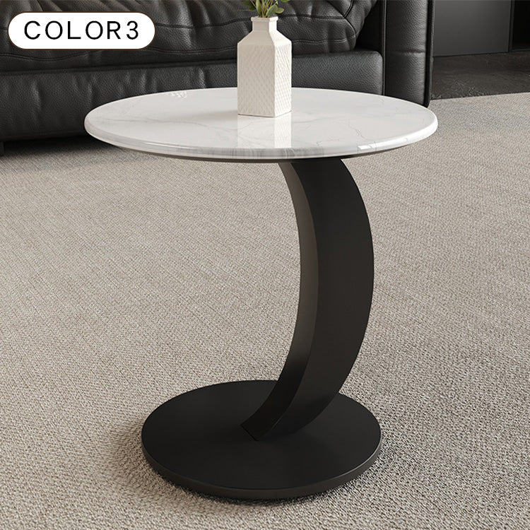 マイクロクリスタルストーン天板サイドテーブル リビング向け モダンデザインのセンターテーブル htyjj-6626