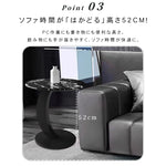 マイクロクリスタルストーン天板サイドテーブル リビング向け モダンデザインのセンターテーブル htyjj-6626