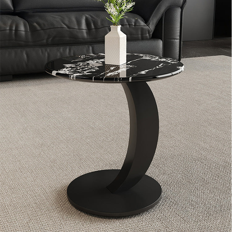マイクロクリスタルストーン天板サイドテーブル リビング向け モダンデザインのセンターテーブル htyjj-6626