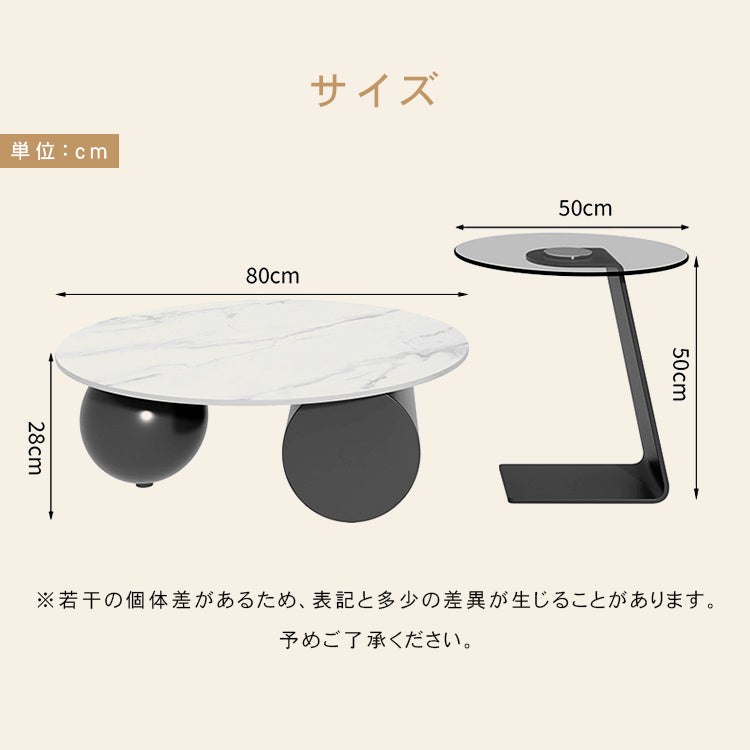 実木×レザー調センターテーブル 収納引き出し付きモダンリビングテーブル 楕円デザイン htyjj-6606