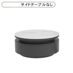 セラミック天板×ガラス ネストテーブル|モダンラグジュアリー センターテーブルセット htyjj-7368-c2