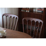 チェア ブラウン ライトブラウン アッシュ材 ラタン htysd-3171