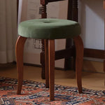 スツール グリーン アッシュ材 ベルベット htysd-3173