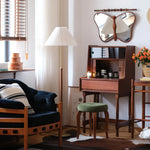 スツール グリーン アッシュ材 ベルベット htysd-3173