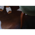 スツール グリーン アッシュ材 ベルベット htysd-3173