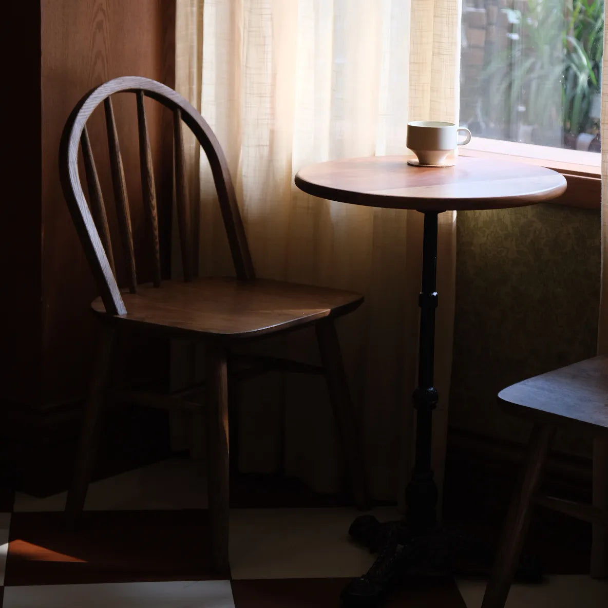 テーブル ライトブラウン チェリー材 htysd-3174