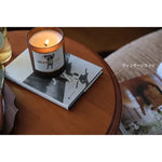 センターテーブル ライトブラウン チェリー材 アイアン htysd-3175