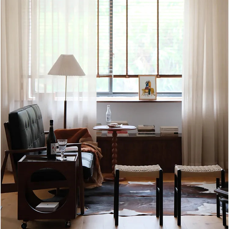 センターテーブル ライトブラウン チェリー材 アイアン htysd-3175