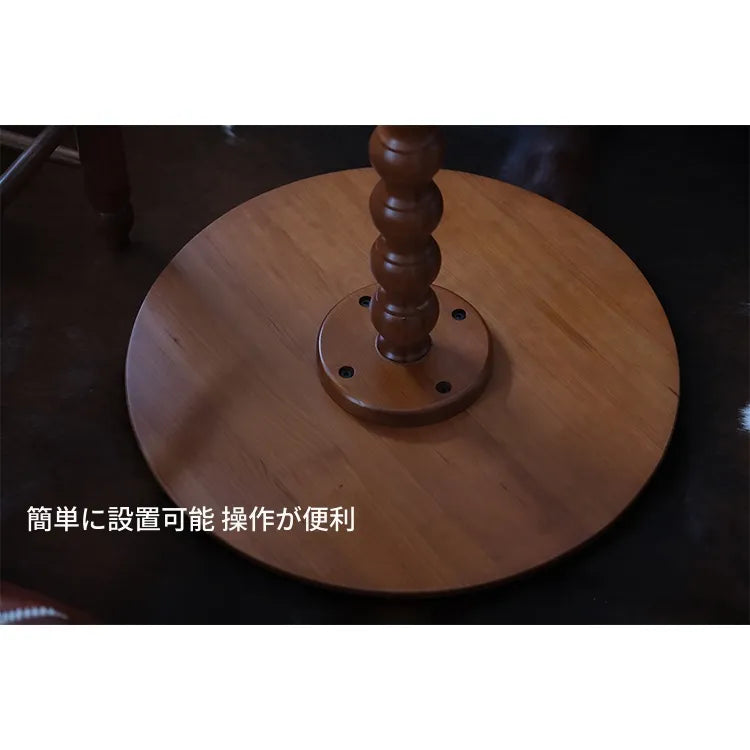 センターテーブル ライトブラウン チェリー材 アイアン htysd-3175