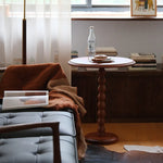 センターテーブル ライトブラウン チェリー材 アイアン htysd-3175