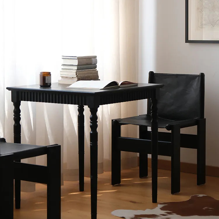 チェア ブラック ライトブラウン ブラウン アッシュ材 合皮 htysd-3177