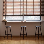 スツール ブラック レッドオーク htysd-3180