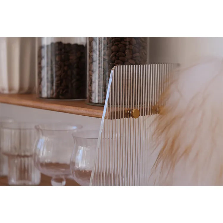 ラック ライトブラウン ブラウン チェリー材 アクリル ウォールナット htysd-3183