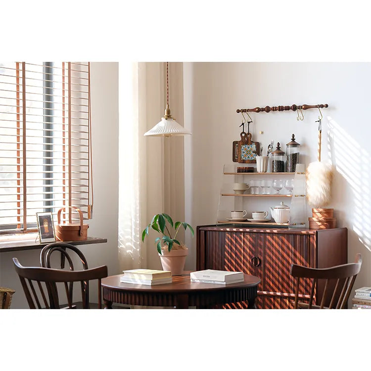 ラック ライトブラウン ブラウン チェリー材 アクリル ウォールナット htysd-3183