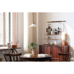 ラック ライトブラウン ブラウン チェリー材 アクリル ウォールナット htysd-3183