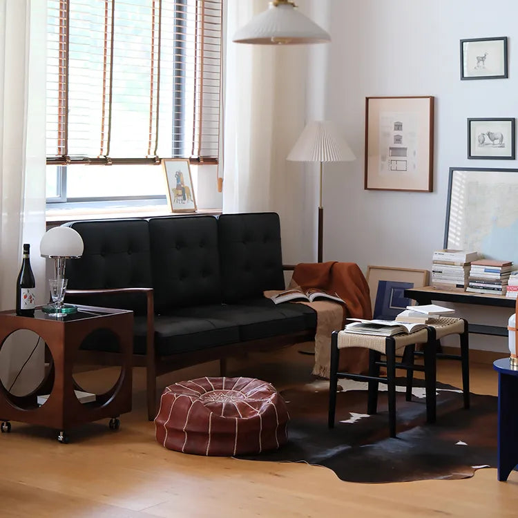 センターテーブル ライトブラウン 無垢材 ガラス htysd-3185