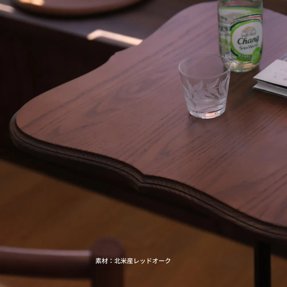 テーブル ブラウン オーク アイアン htysd-3194