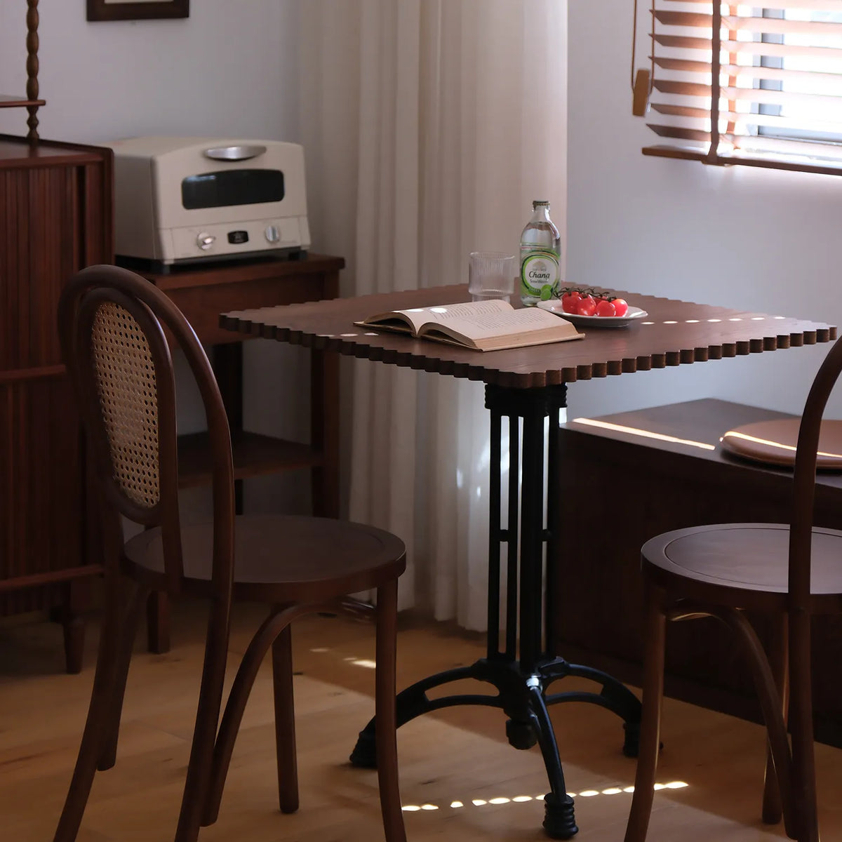 テーブル ブラウン オーク アイアン htysd-3196