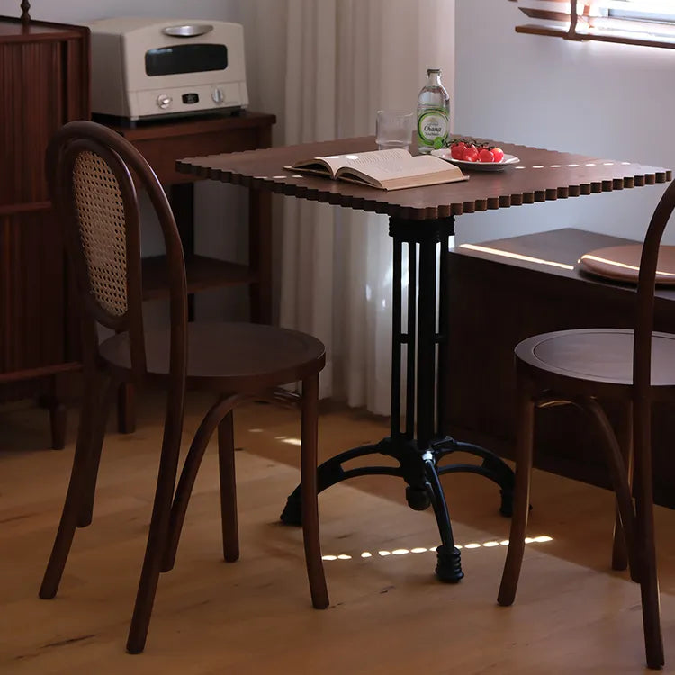 テーブル ブラウン オーク アイアン htysd-3196