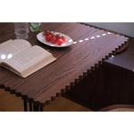 テーブル ブラウン オーク アイアン htysd-3196