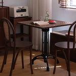 テーブル ブラウン オーク アイアン htysd-3196